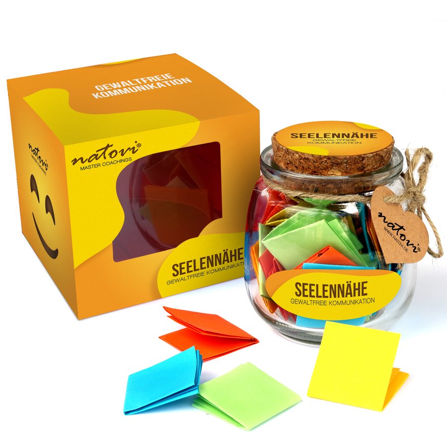 Seelennähe – tarro y caja de regalo
