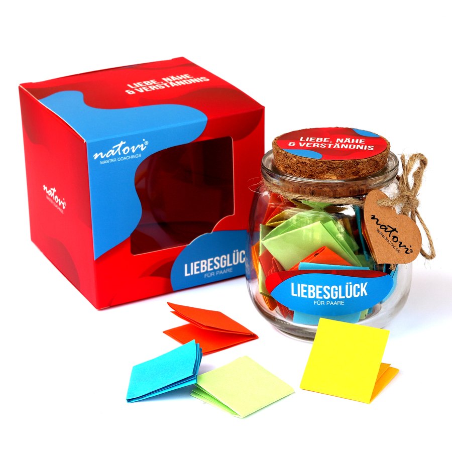 Liebesglück – jar and gift box