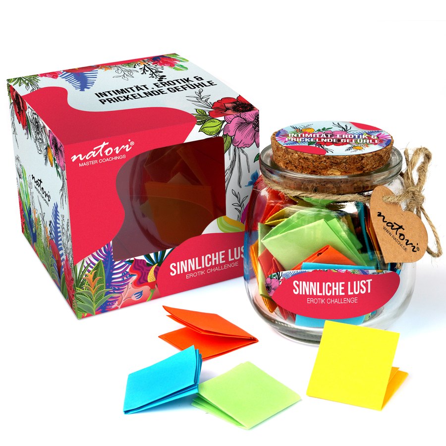Sinnliche Lust – tarro y caja de regalo