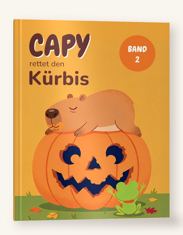 Libro de tapa blanda: Capy rettet den Kürbis